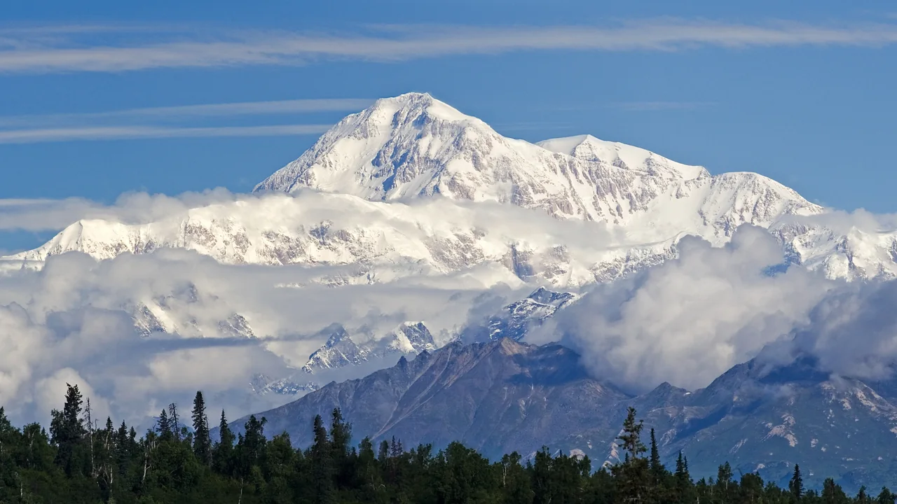 Denali, la montaña más alta de Norteamérica (Alaska)