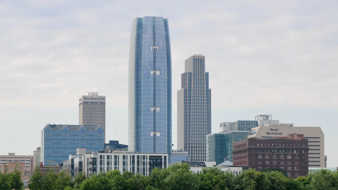Skyline de Omaha (Nebraska)