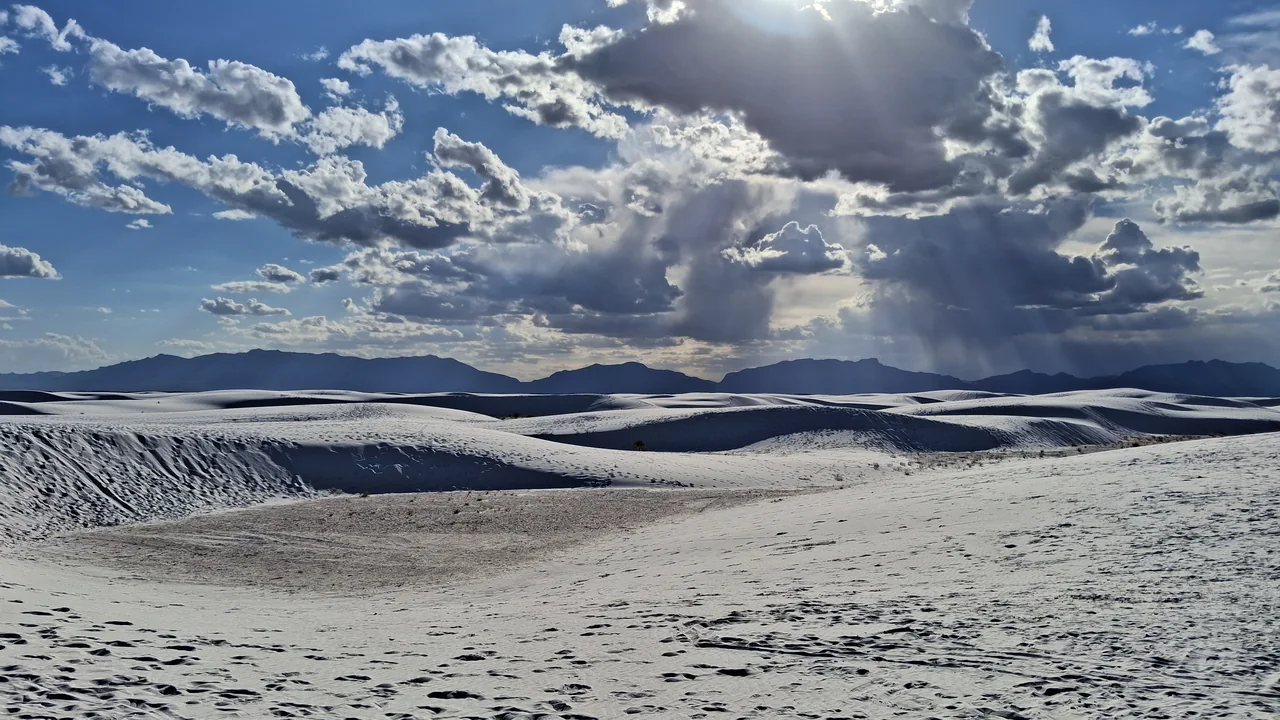 Dunas del Parque Nacional White Sands (Nuevo México)